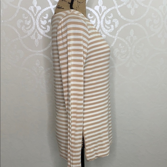 WHITE HOUSE BLACK MARKET MEDIUM STRIPED TOP - Picture 4 of 7